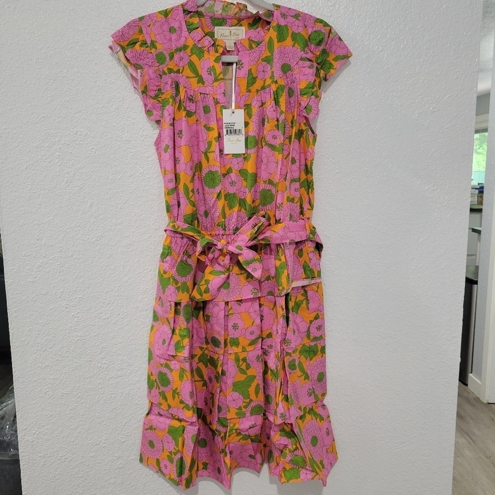 Flora Bea New York Julee Dress Fairview Road Size Large NWT